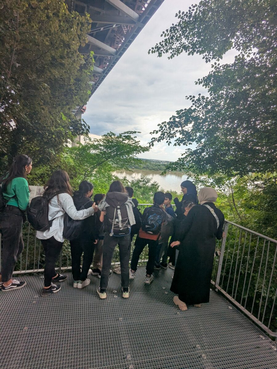 Balade au parc de l’Ermitage guidée par Félicie Legrand sur le parcours de la Nuit Verte